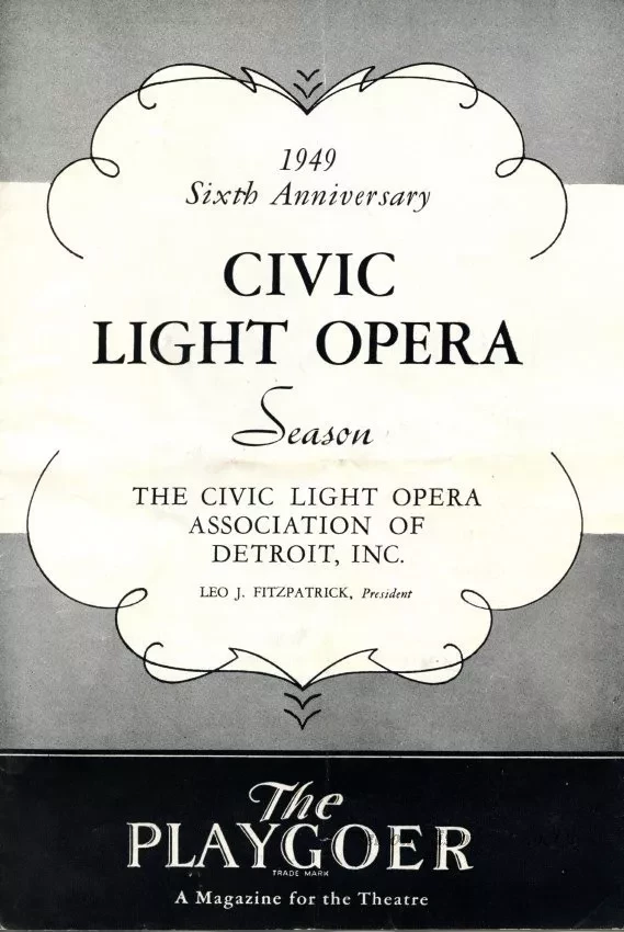 Program, Theater - The Playgoer