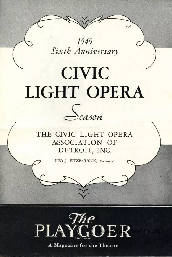 Program, Theater - The Playgoer