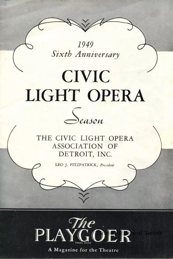 Program, Theater - The Playgoer