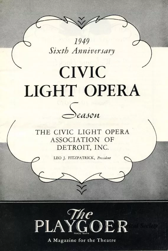 Program, Theater - The Playgoer