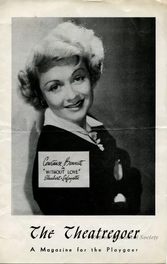 Program, Theater - The Theatregoer: A Magazine for the Playgoer