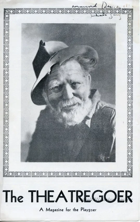 Program, Theater - The Theatregoer: A Magazine for the Playgoer