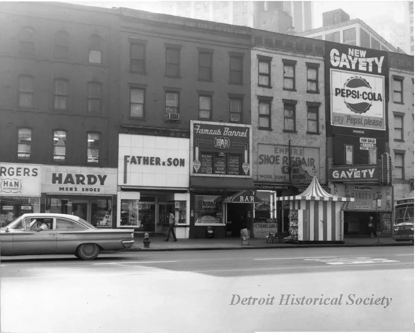 Print, Photographic - Looking South Across Monroe Street