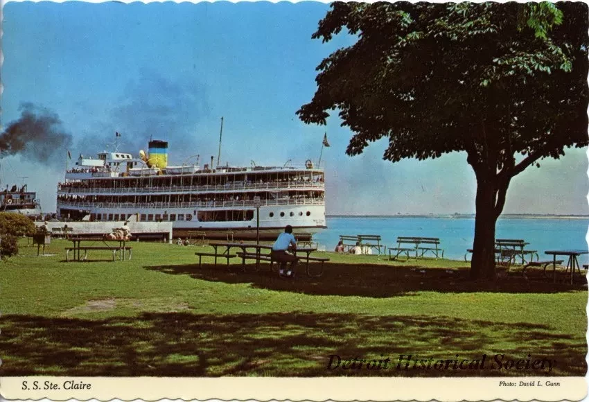 Postcard - S. S. Ste. Claire
