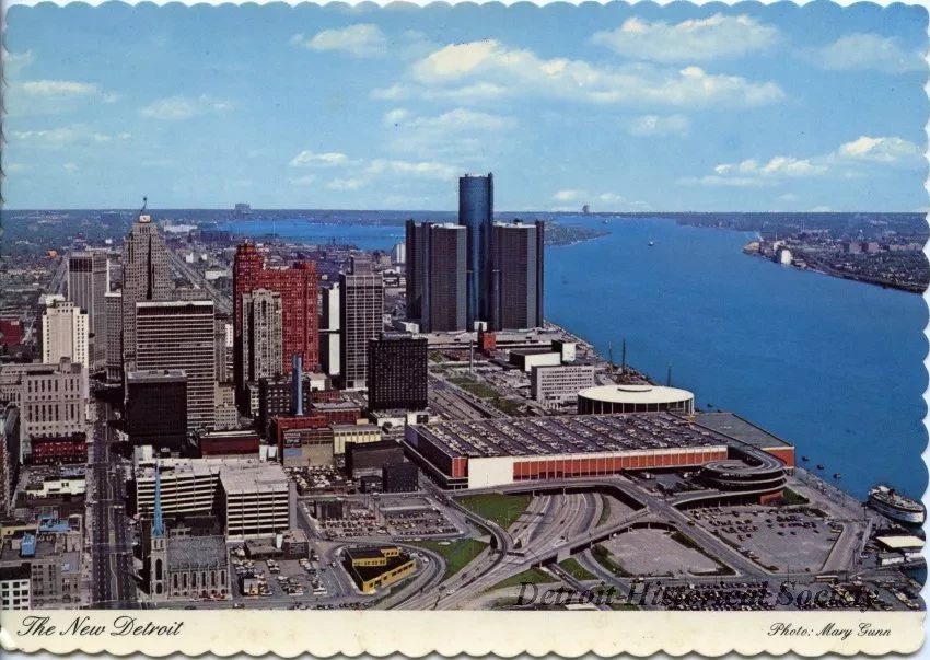 Postcard - The New Detroit