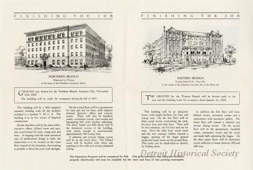 Newsletter - Finishing the Job, Progress Building and Expansion Program