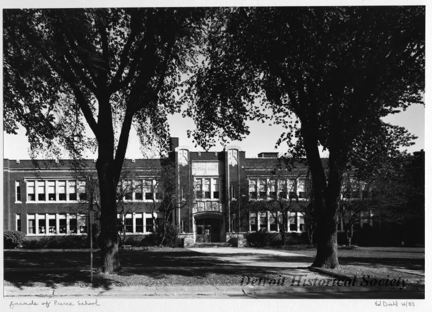 Print, Photographic - Facade of Pierce School