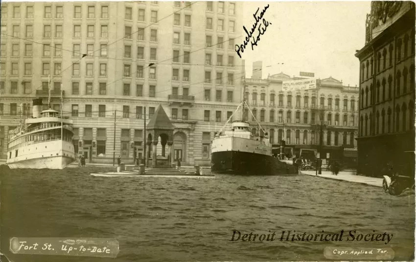 Postcard - Fort St. Up-to-Date