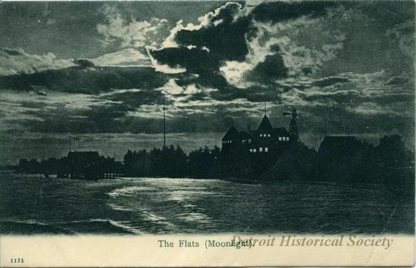Postcard - The Flats (Moonlight)
