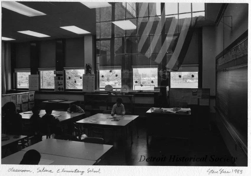 Print, Photographic - Classroom, Salina Elementary School