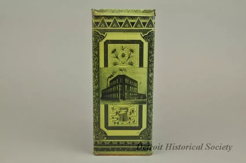 Tin Container - Left Side