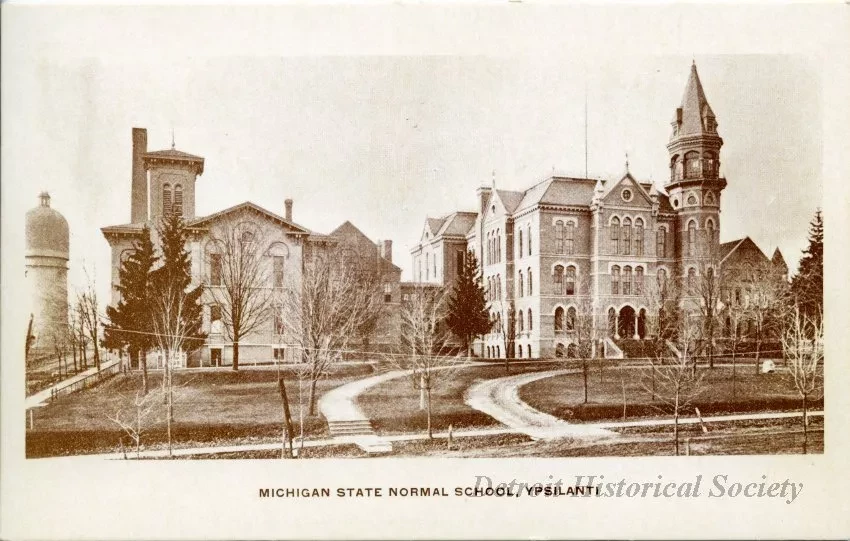 Postcard - Michigan State Normal School, Ypsilanti