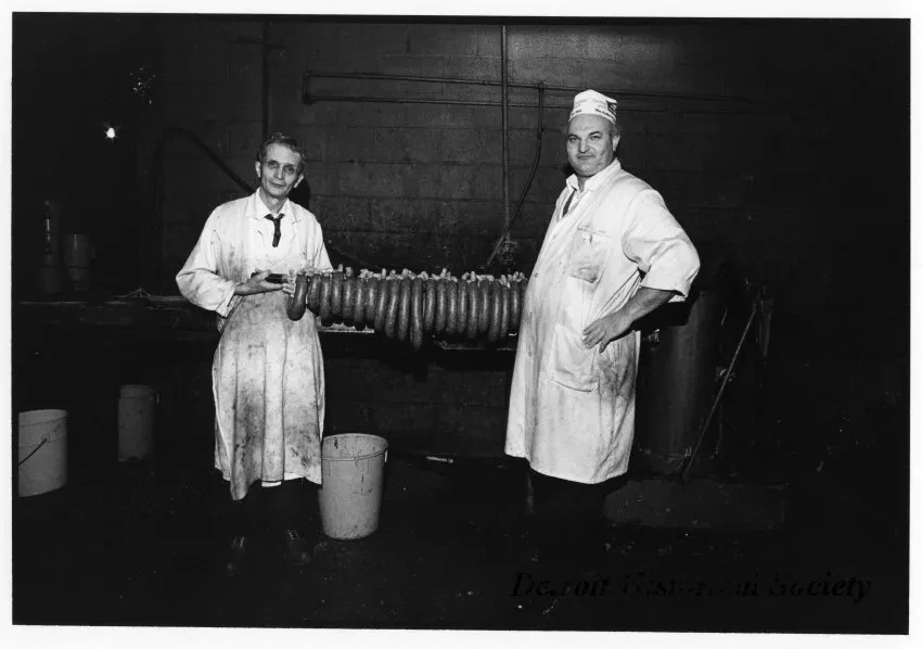 Print, Photographic - Sausage Room, Delray Super Market, 8346 W. Jefferson