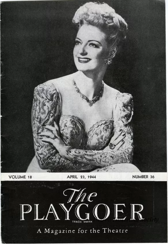 Program, Theater - The Playgoer, Volume 18, Number 36