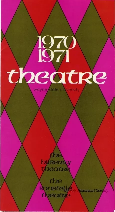 Program, Theater - 1970 1971 Theatre, Wayne State University