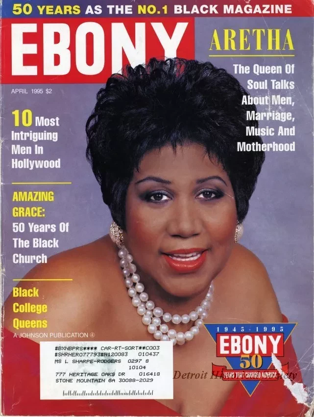 Magazine - Ebony, Vol. L, No. 6, April 1995
