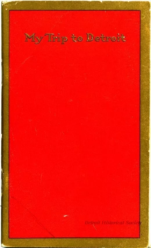 Booklet - My Trip to Detroit