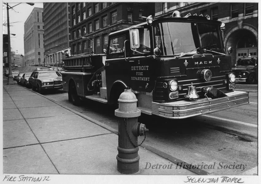 Print, Photographic - Fire Station