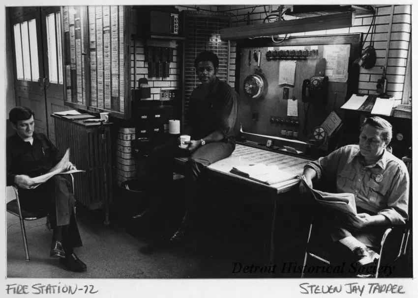 Print, Photographic - Fire Station