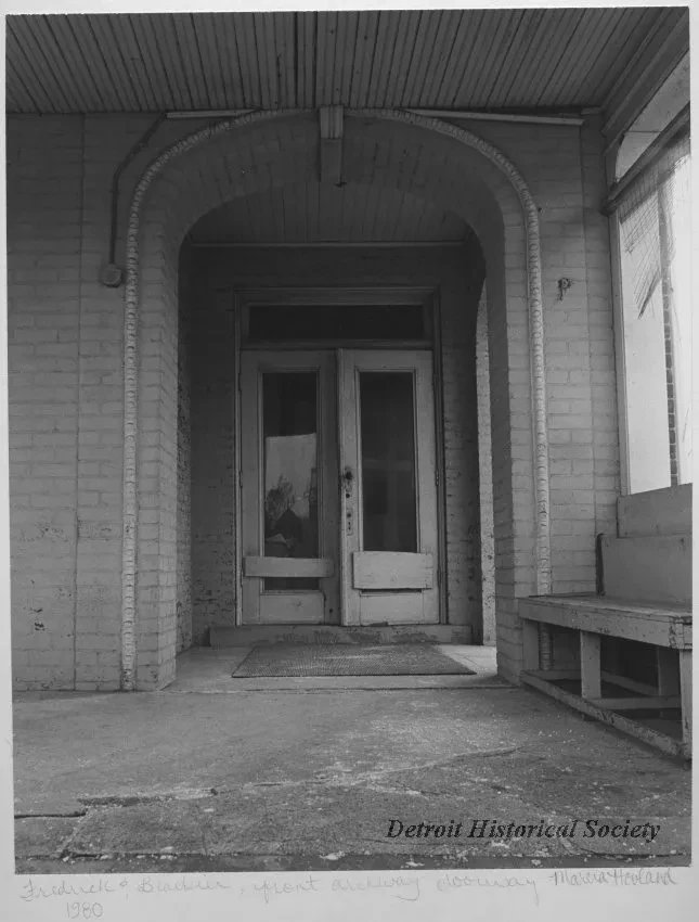 Print, Photographic - Frederick & Beaubien, Front Archway Doorway