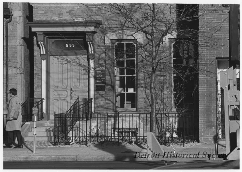 Print, Photographic - Architects Headquarters, 553 E. Jefferson near St. Antoine