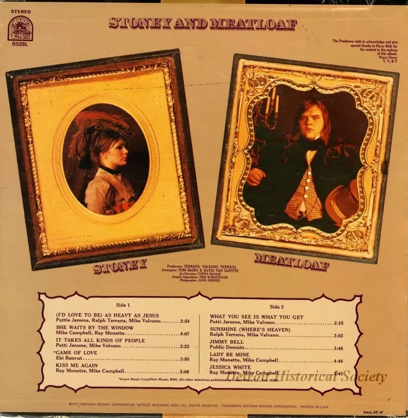 Album, Record - Stoney and Meatloaf