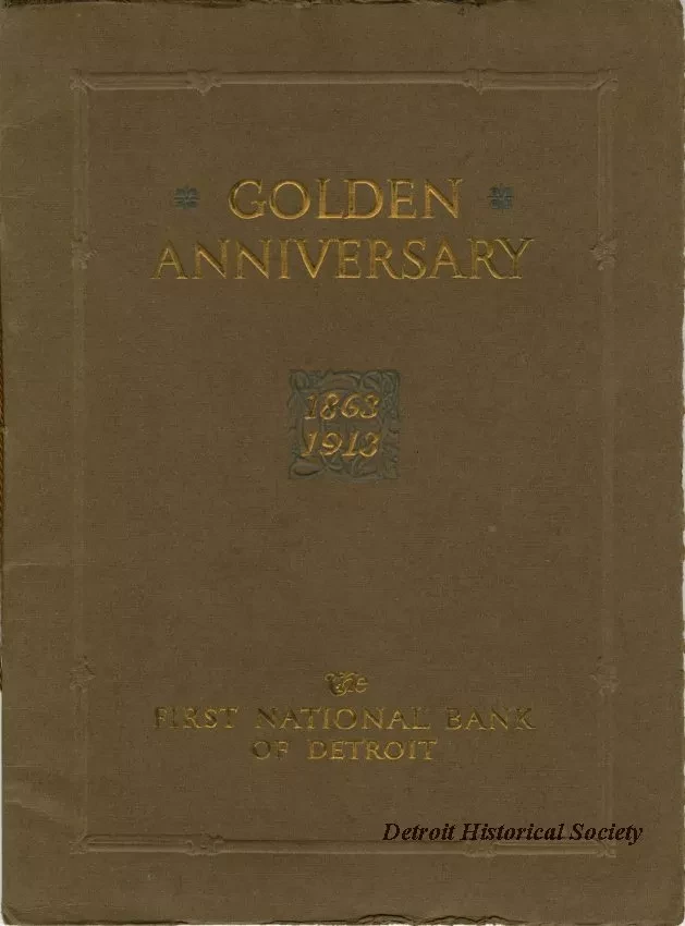 Booklet - The First National Bank of Detroit