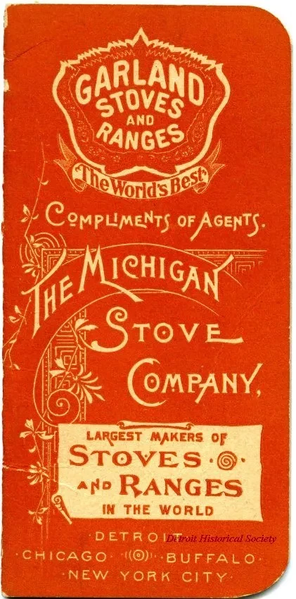 Book, Address - Garland Stoves and Ranges