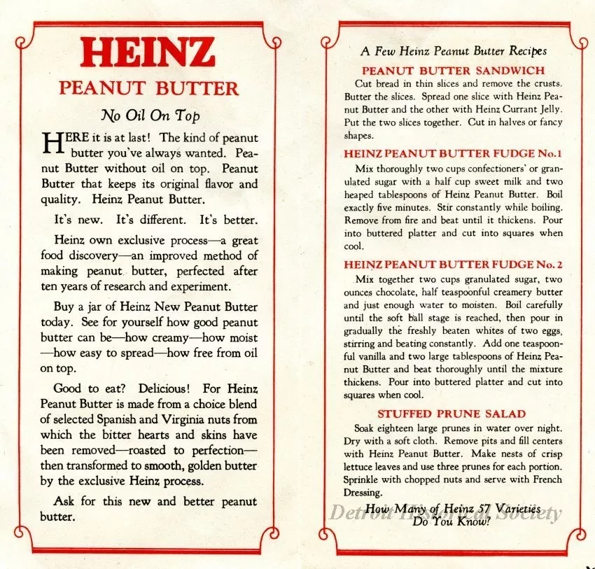 Recipe - Heinz Peanut Butter Recipes