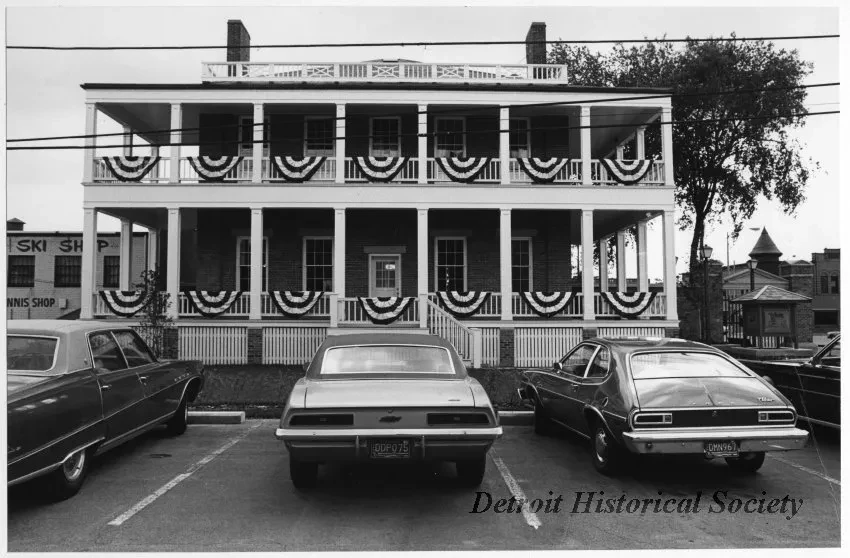 Print, Photographic - Dearborn Historical Museum on Michigan Avenue (back view)