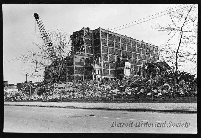 Print, Photographic - Dodge Main Destruction