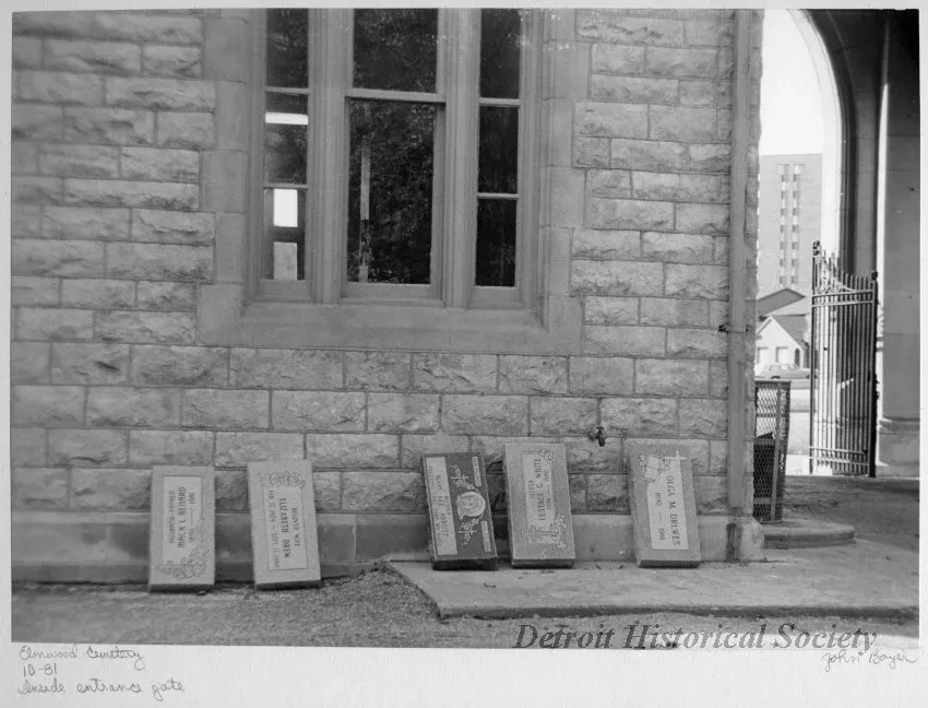 Print, Photographic - Elmwood Cemetery, Inside Entrance Gate