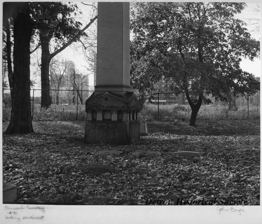 Print, Photographic - Elmwood Cemetery Looking Southwest