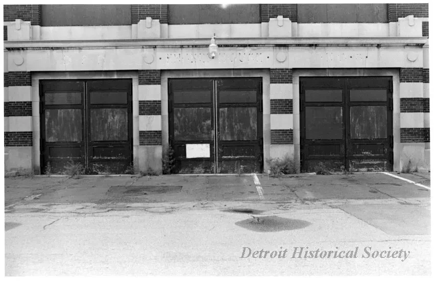 Print, Photographic - Fire House, Corner of Bagley at Sixth