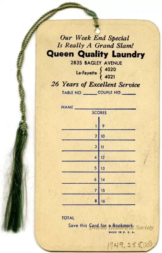 Card, Trade - Queen Quality Laundry
