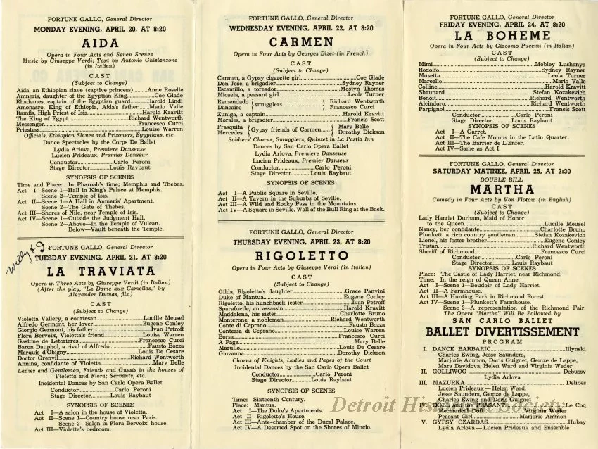 Program, Theater