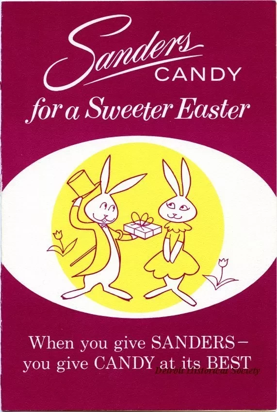 Menu - Sanders Candy for a Sweeter Easter