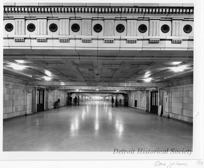 Print, Photographic - Michigan Central Station