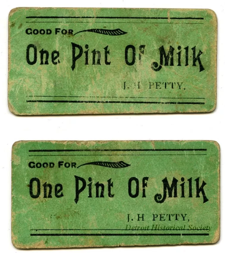Ticket - J. H. Petty