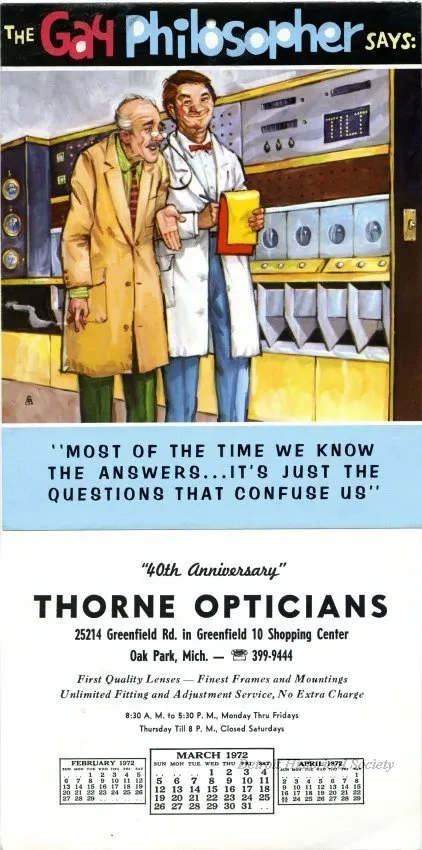 Calendar - Thorne Opticians
