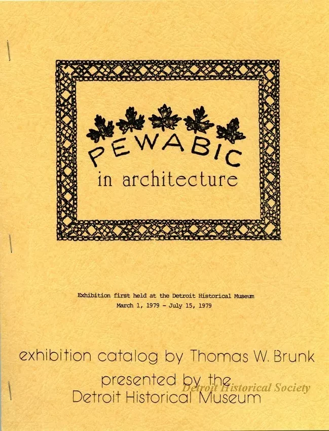 Catalog - Pewabic in Architecture
