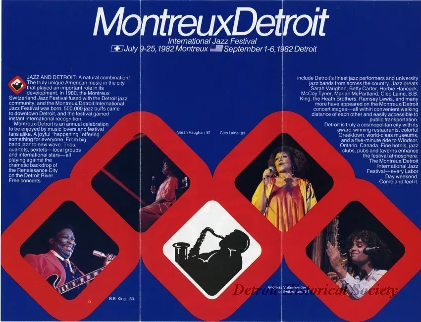 Brochure - Montreux Detroit
International Jazz Festival