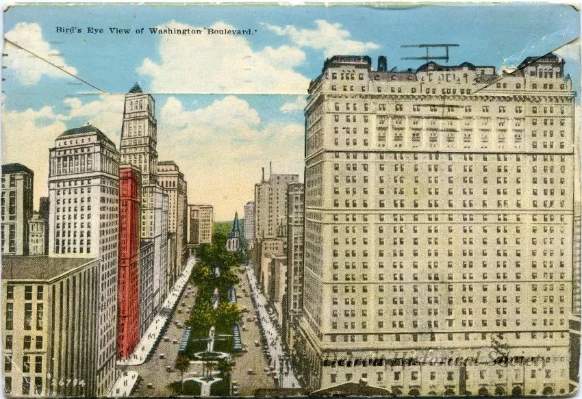 Post Folder - Souvenir Folder of Detroit, Mich.