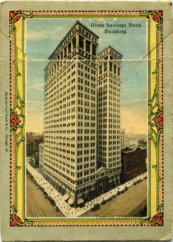Post Folder - Souvenir Folder of Detroit, Mich.