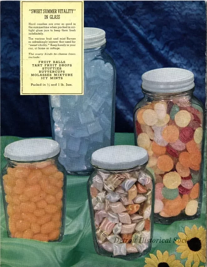 Menu - Sanders Summer Candies