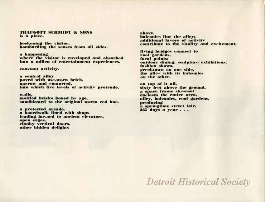 Poster - Traugott Schmidt & Sons