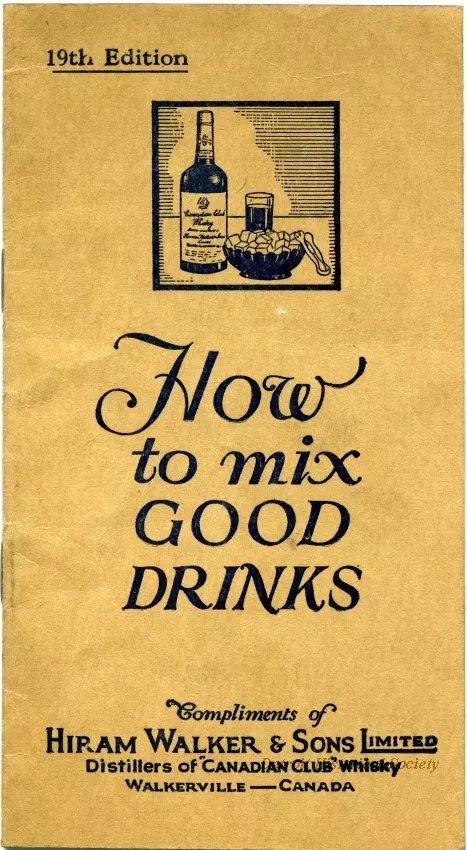 Booklet - How to Mix Good Drinks, 19th Edition