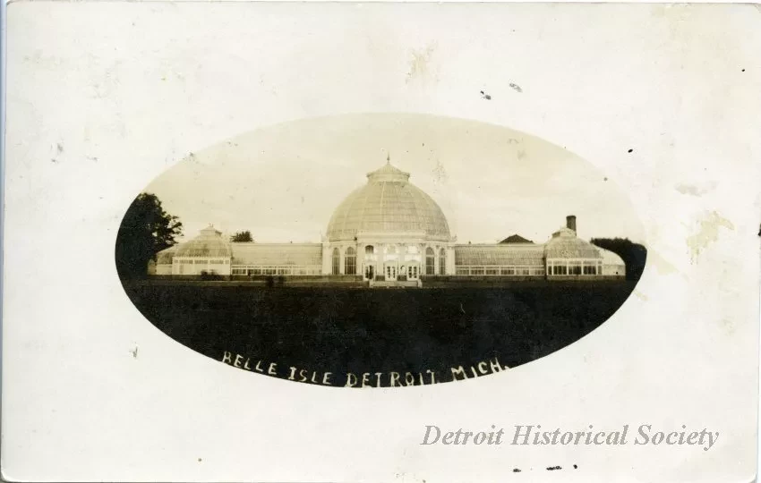 Postcard - Belle Isle, Detroit, Mich.