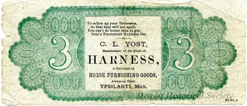 Advertisement - True's Neatsfoot Harness Oil Blacking