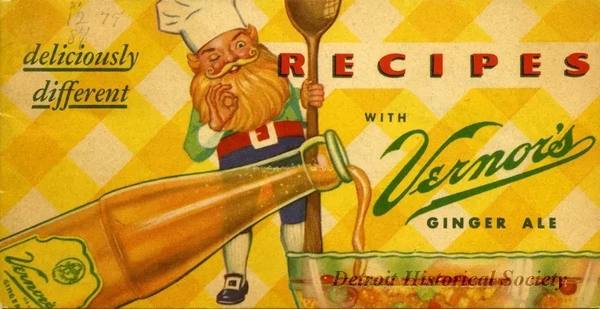 Booklet - Recipes with Vernor's Ginger Ale